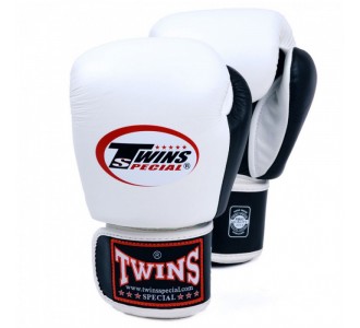 Боксерские перчатки Twins Special (BGVL-3T white-black)